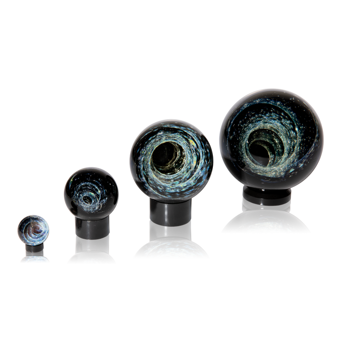 Galaxy Fire Glass Marble