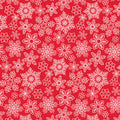 Gingerbread Lane - Snowflakes Christmas Red - 17241-10