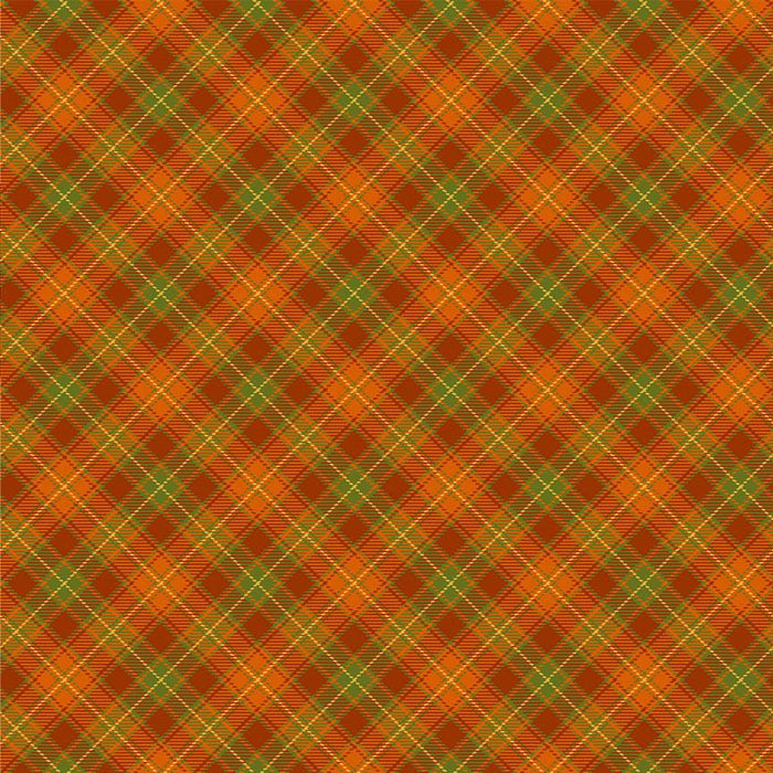 Give Thanks - Bias Tartan Plaid Metallic - PLAID-CM4136  HARVEST