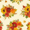 Give Thanks - Bouquets Metallic - HARVEST-CM4132  CREAM