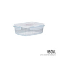 GLASS CONTAINER AIR-TIGHT RT 550ML 4001 (HFH8917)