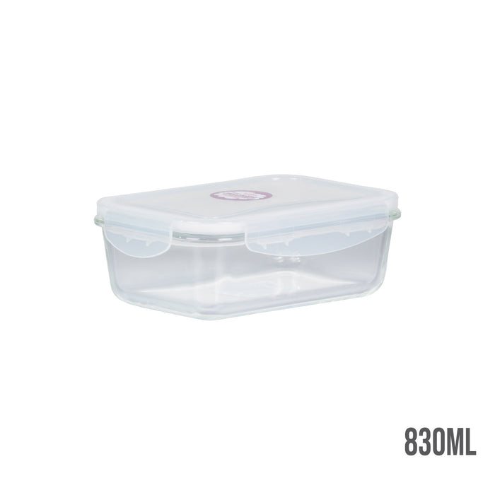 GLASS CONTAINER AIR-TIGHT RT 830ML 4002 (HFH8918)