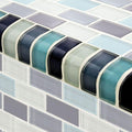 Glass Trim Aquamarine Blend - 1 Linear Foot