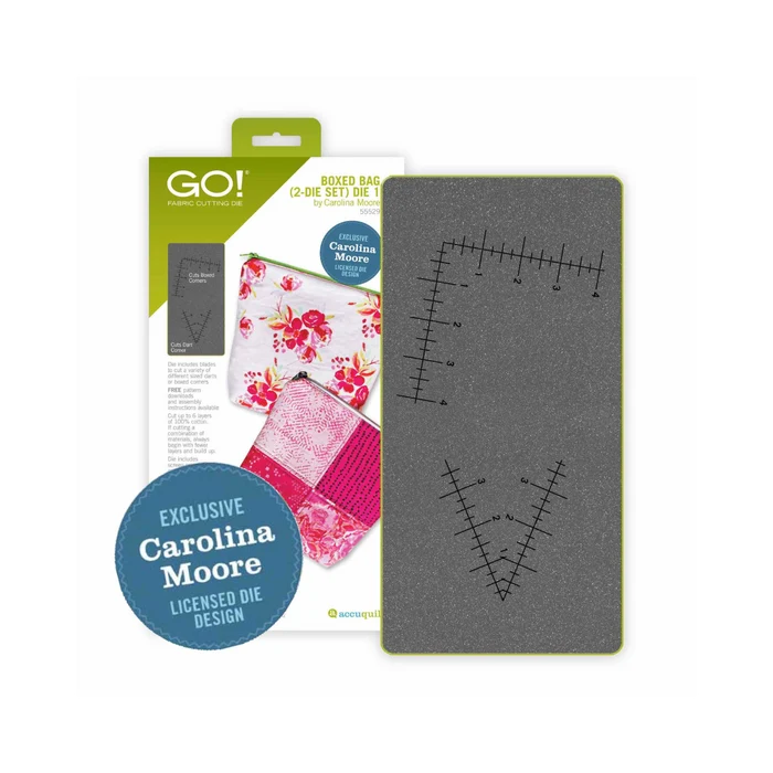 GO! Boxed Bag 2-Die Set by Carolina Moore