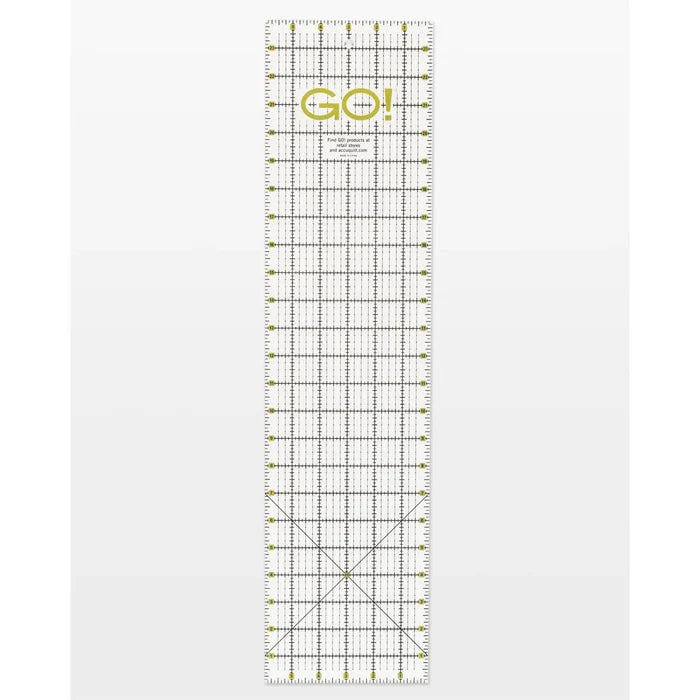 GO! Quilting Ruler-6" x 24" - Accuquilt