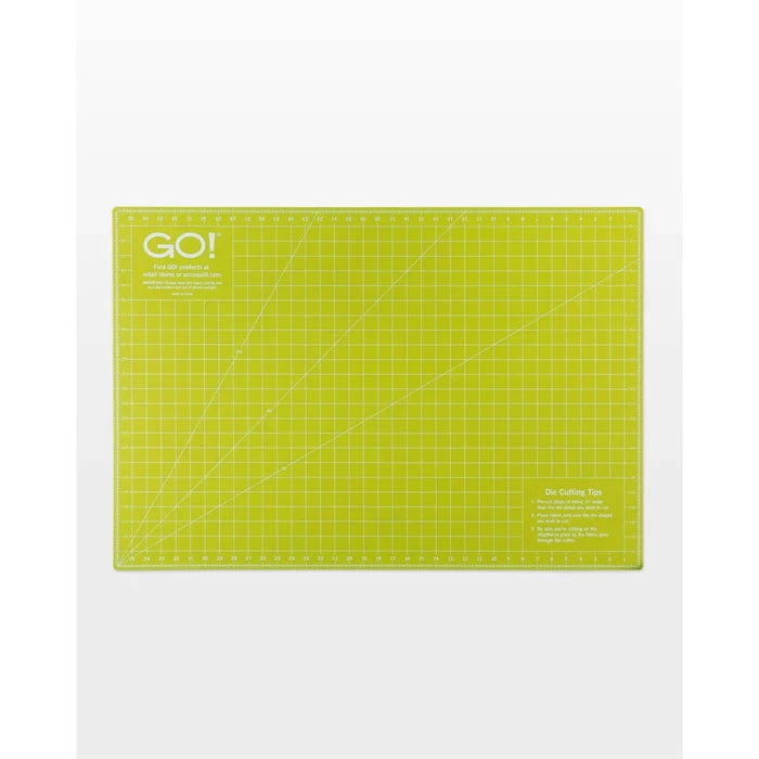 GO! Rotary Cutting Mat-24" x 36" Double Sided - Accuquilt