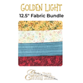 Golden Light - Fabric Bundle | Four 12.5” x WOF