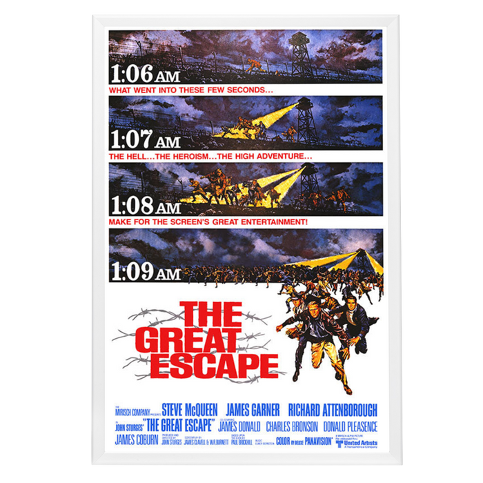 "Great Escape" (1963) Framed Movie Poster