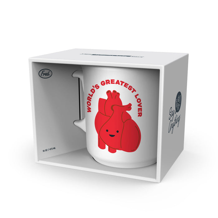 "GREATEST LOVER" MUG