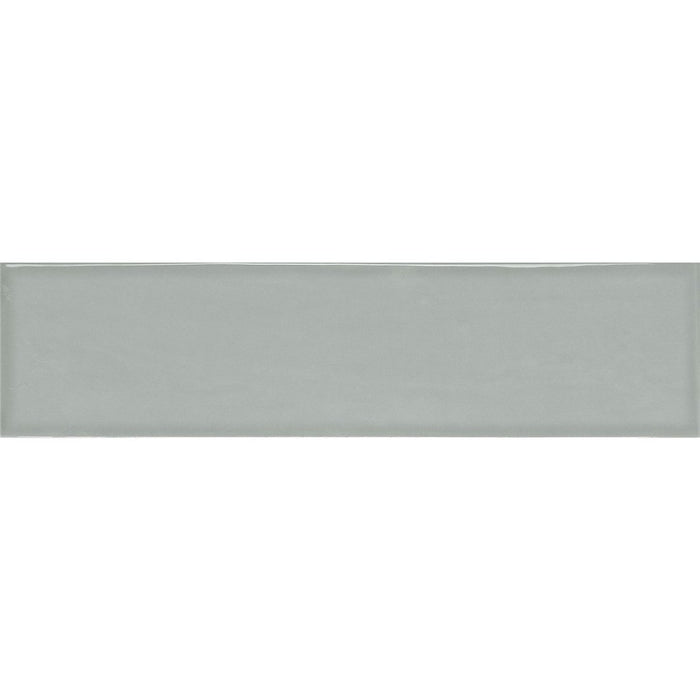 Home Grey 3x12 Ceramic Bullnose Tile to finish the edge of backsplash, bathroom, or shower wall.
