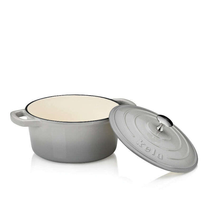 Grey Roasting Tray Round Calido 2.5L Dutch Ovens Grey Roasting Tray Round Calido 2.5L Grey Roasting Tray Round Calido 2.5L Kela