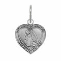 Guardian Angel Heart Pet Medal-Pewter