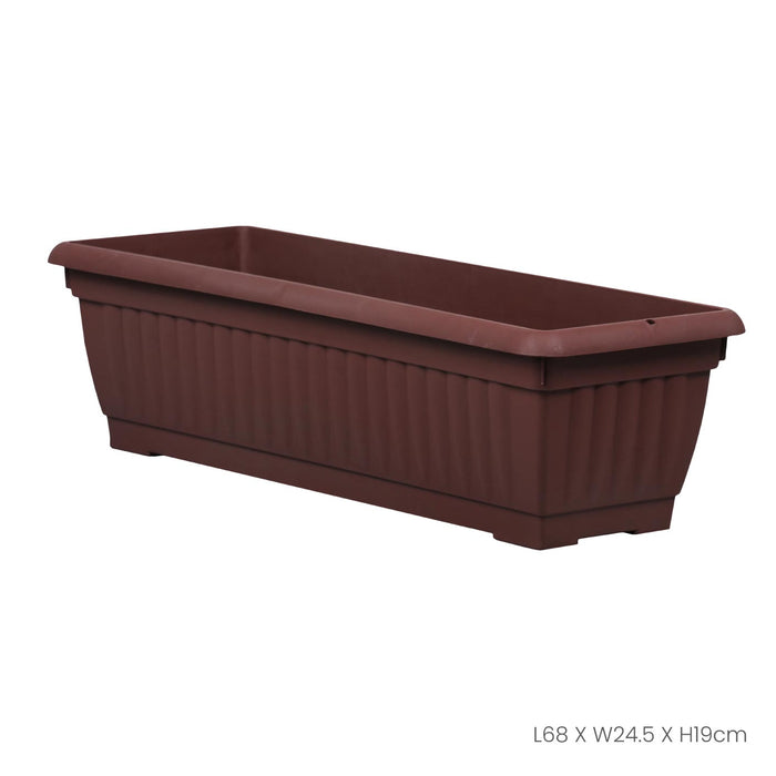 GURO RECT PLANTER POT - L (GP3938)