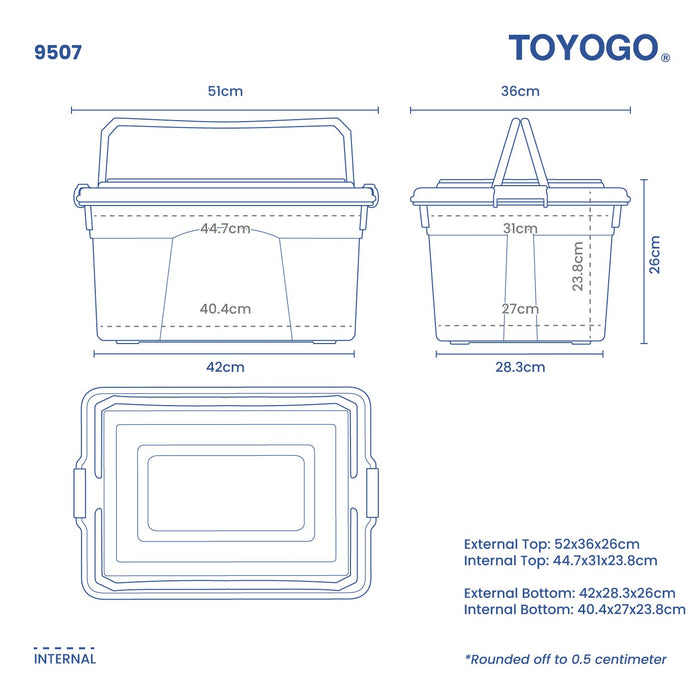 HAKO HANDY BOX - No1 (9507)