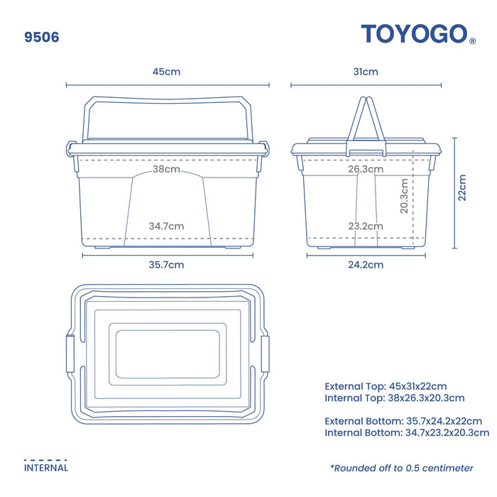 HAKO HANDY BOX - No2 (9506)