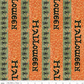 Halloween Stripe Green - Spooky - C17574-GREEN