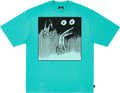 HAND FROM DARK T-SHIRT AQUA