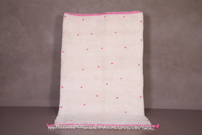Handmade custom Moroccan rug - Wool Dotted berber carpet - custom moroccan rugs