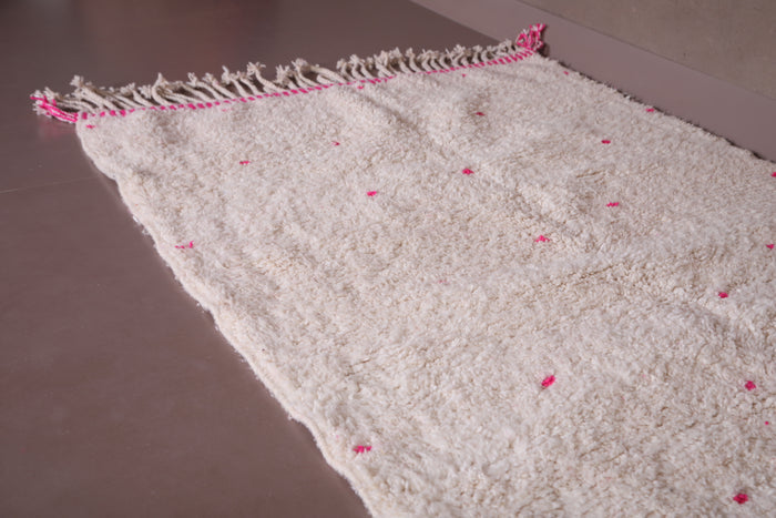 Handmade custom Moroccan rug - Wool Dotted berber carpet - custom moroccan rugs