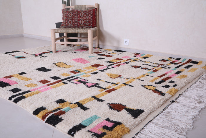 Handmade Moroccan rug - Custom Wool azilal rug - custom moroccan rugs