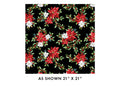 Heartland Holiday - Poinsettia Bouquet Black - 15175-12