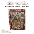 Hello Fall Red — Gloria’s Exclusive Panel Quilt Kit