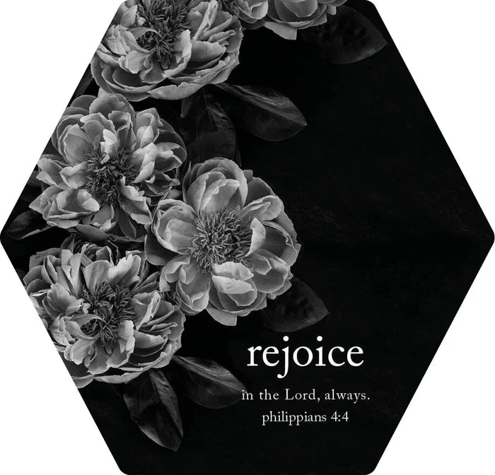 Hexagon Magnet Rejoice