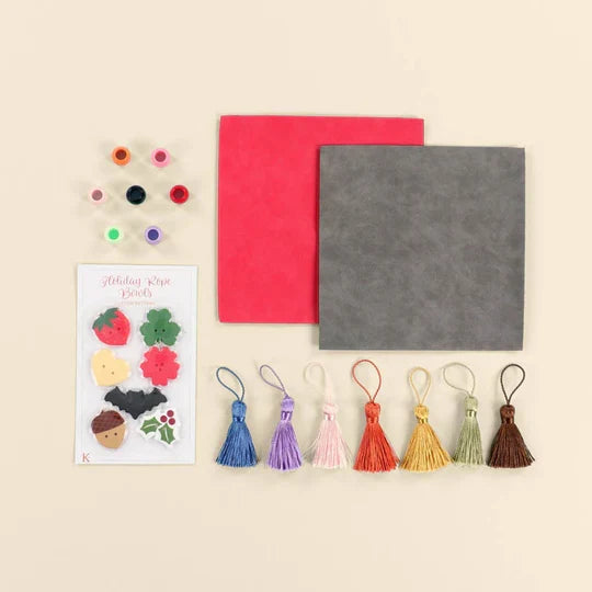 Holiday Rope Bowls Embellishment Kit