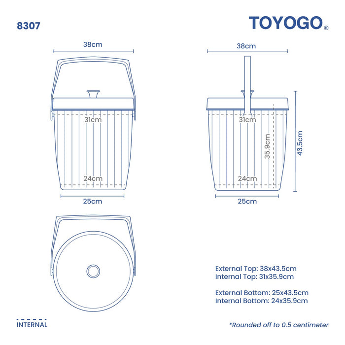 HOT & COOL BUCKET 21.5L (8307)