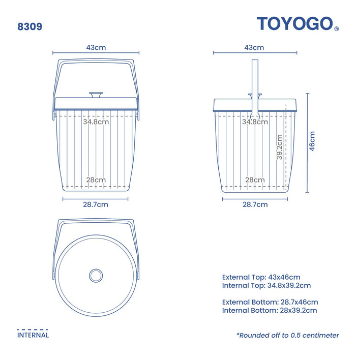 HOT & COOL BUCKET 31L (8309)