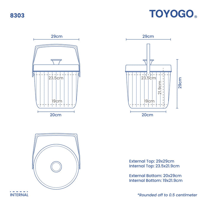 HOT & COOL BUCKET 9L (8303)