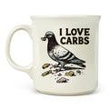 "I LOVE CARBS" MUG