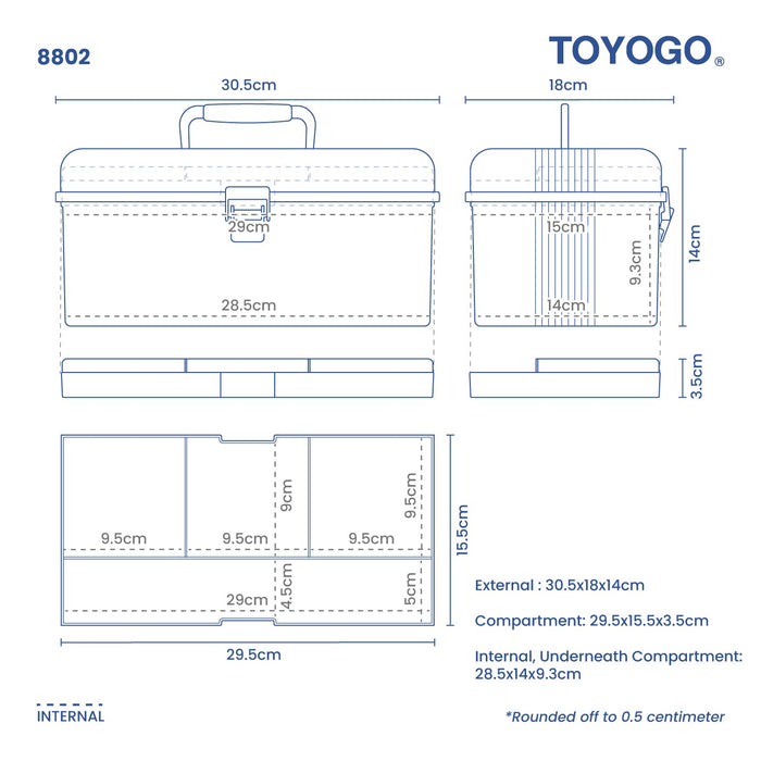 IDEAL CASE BOX RT (8802)