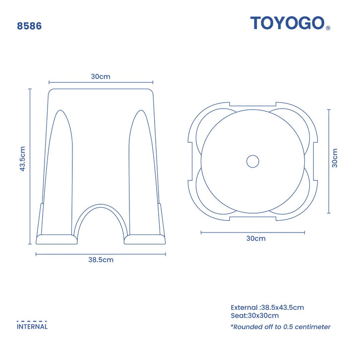 IDEAL STOOL ROUND (8586)