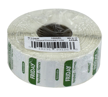 Identification Label - Friday