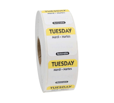 Identification Label - Tuesday