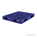 IND PLASTIC PALLET 140X110X15CM BLUE (P1114-BLU)