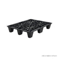 IND PLASTIC PALLET FOR EXPORT USE BLACK (P7781-BLK)