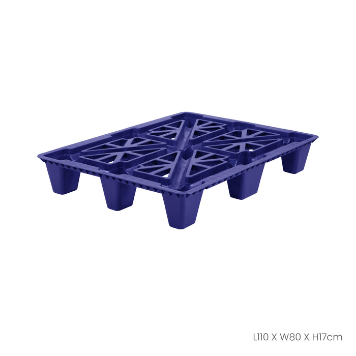 IND PLASTIC PALLET FOR EXPORT USE BLUE (P7781-BLU)