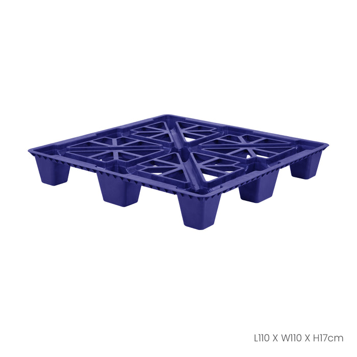IND PLASTIC PALLET FOR EXPORT USE BLUE (P7782-BLU)