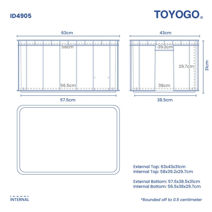 INDUSTRIAL BOX 64L (ID4905)