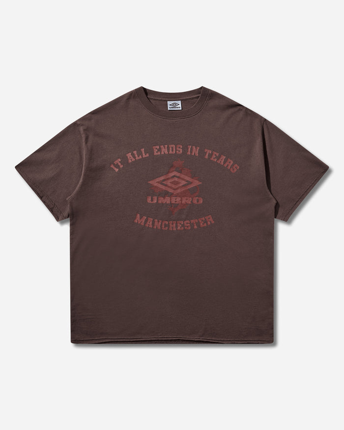 Umbro It All Ends In Tears T Shirt Plum T-Shirts Top UBMW0667JY184 BRW0044