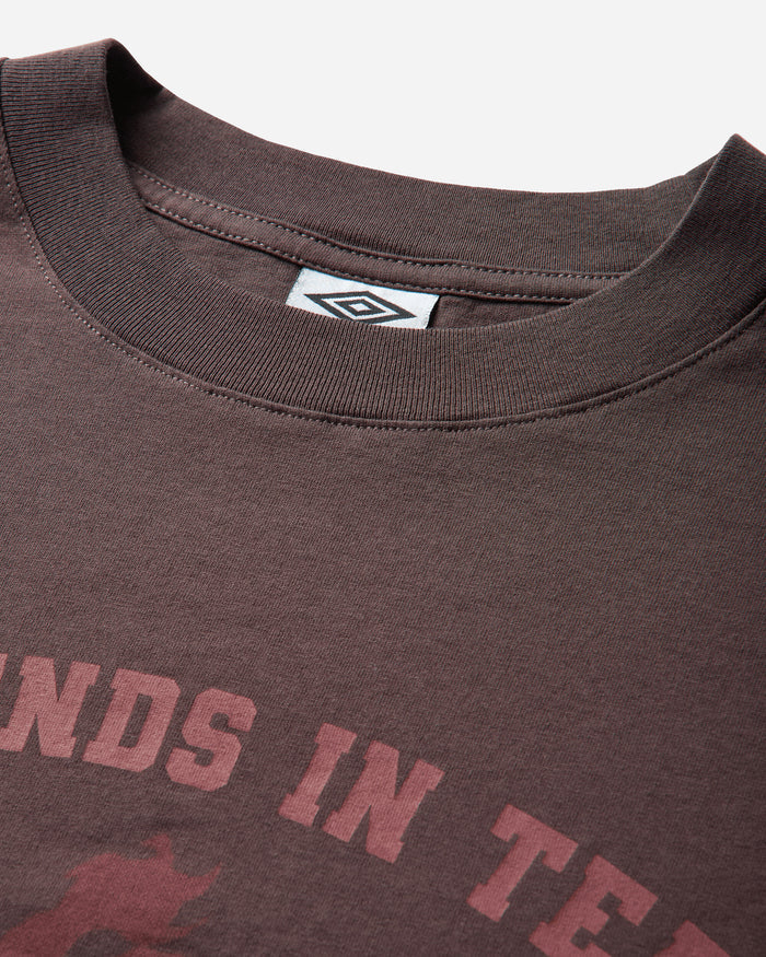 Umbro It All Ends In Tears T Shirt Plum T-Shirts Top UBMW0667JY184 BRW0044