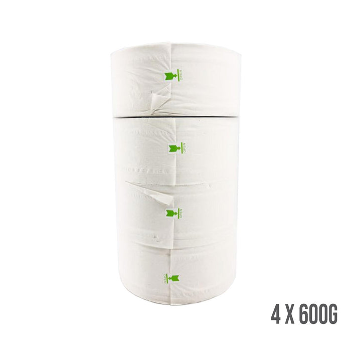 JUMBO ROLL TISSUE 4X600G (HFH7106-4)