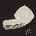 KANA 10INCH SQUARE PLATE 6S (AS3410-6)