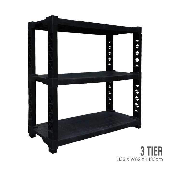 KANSO 3 TIER DIY STORAGE SHELVING - HIGH (894-3)