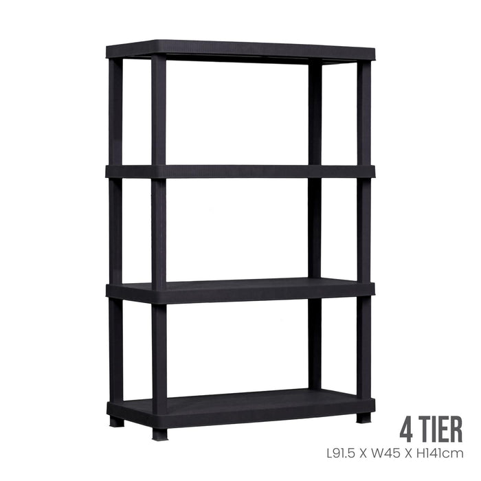 KANSO 4 TIER DIY STORAGE SHELVING (892-4)