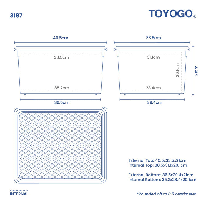 KESSHO CONTAINER BOX (3187)