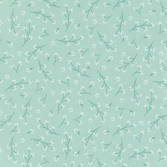 Kimberbell Basics - Aqua Pretty Petals - MAS8260-Q