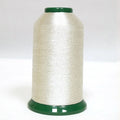 KingStar Metallic Embroidery Thread - Silver (MS-1) - 3000m